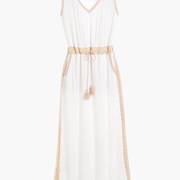 CHICO’S Gauze and Crochet Dress Sz 0.5 (6) - Picture 7 of 7